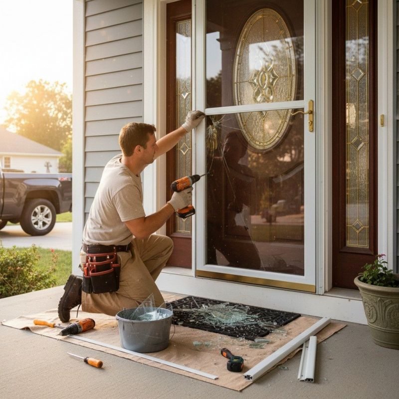 Contact About Storm Door Glass Service