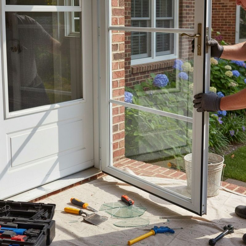 Storm Door Glass Service