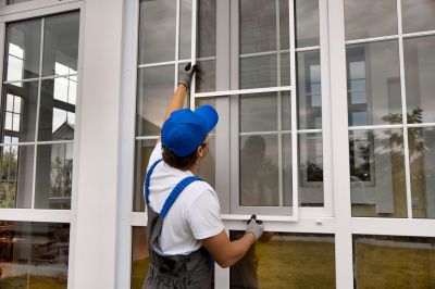 Storm Door Glass Installation